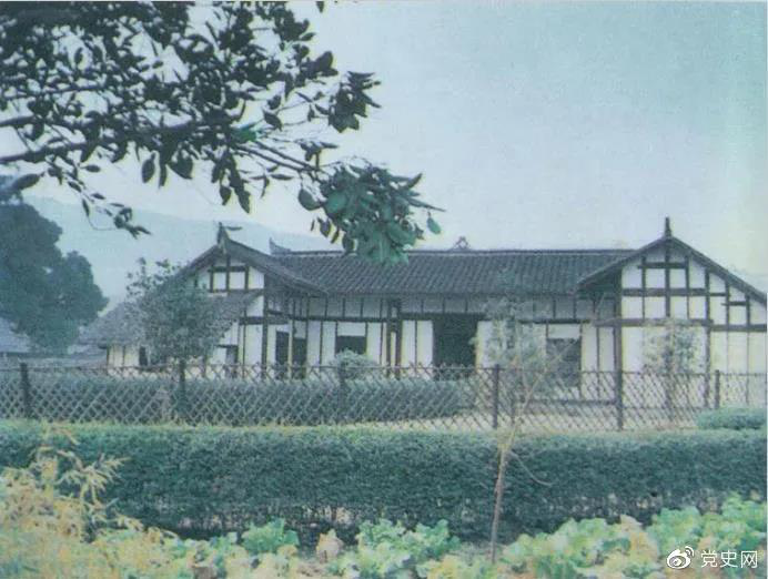 圖為毛澤東、蔡和森、蕭子升發(fā)起成立的新民學(xué)會舊址。